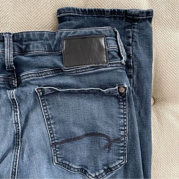 Mavi Mens Straight Leg Blue Jeans 34 x 31 - Picture 2 of 5